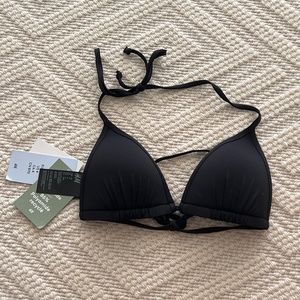 h&m black bikini top